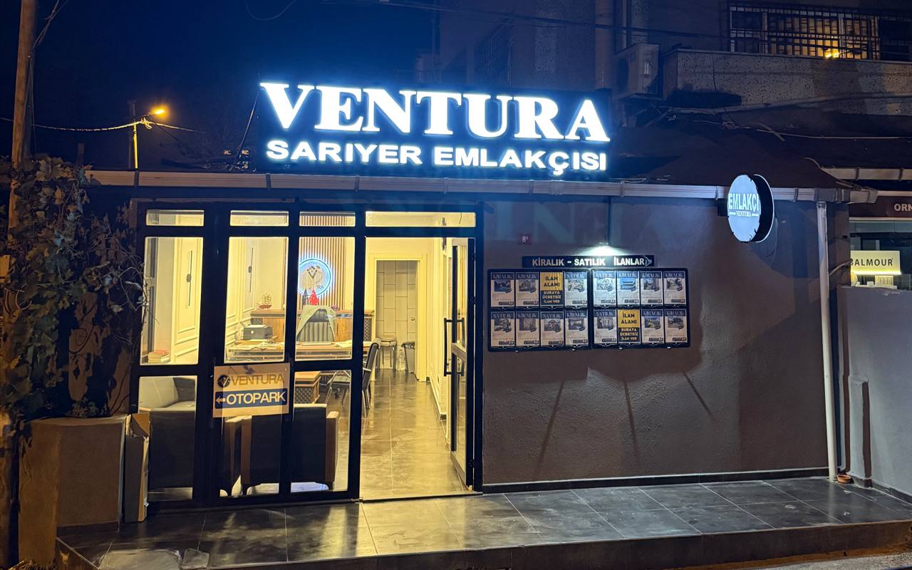Sarıyer Emlakçısı VENTURA Hacıosman'da!