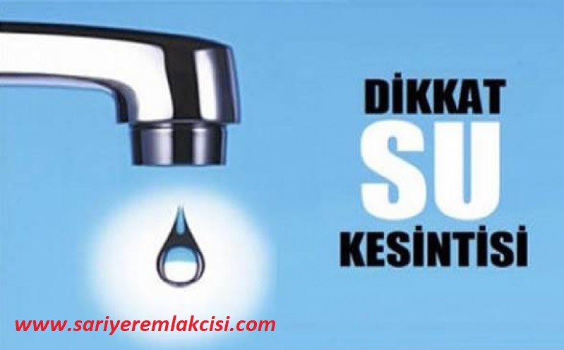 18 Şubatta İstanbul'da Su Kesintisi Yaşanacak